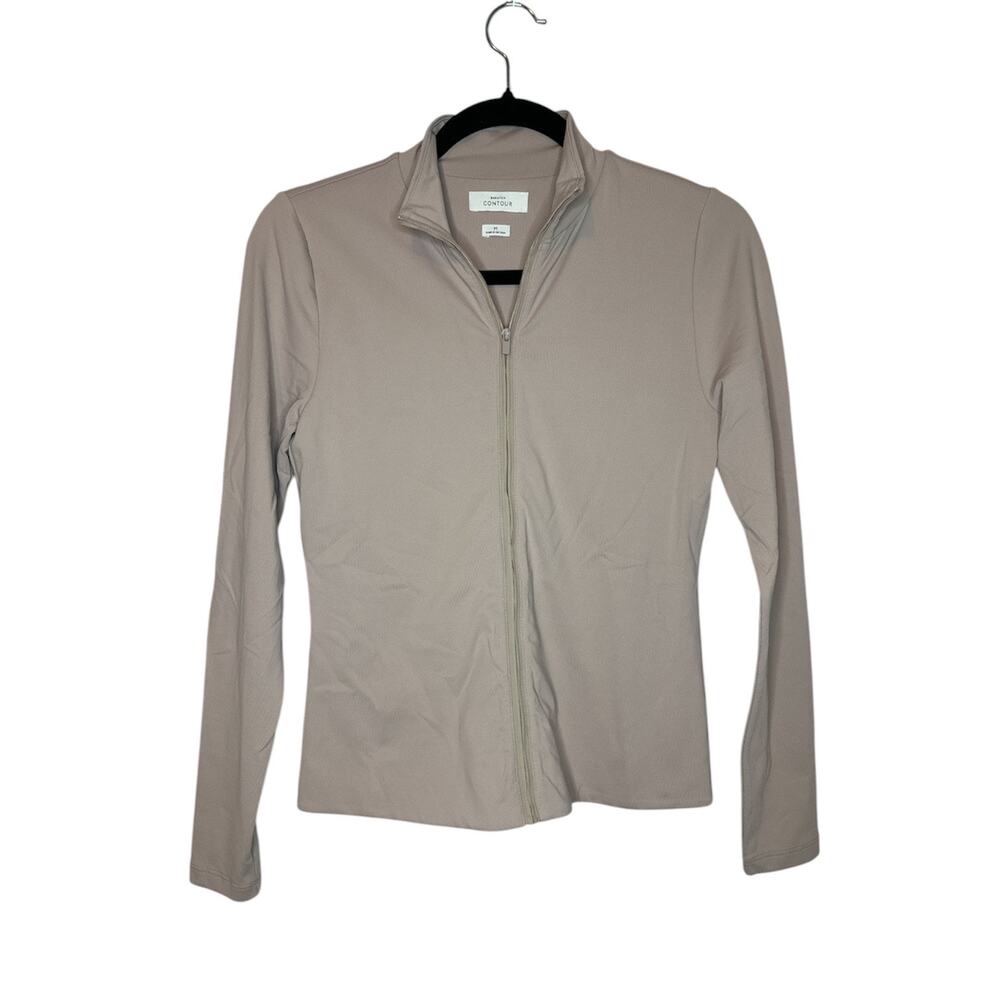 Women’s Babaton Contour Riser Zip Up Jacket in Barely Blush Size‎ Medium